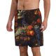 thumbnail image 2 of Balery Vintage Floral Skull Traje de Baño Estilo Hawaiano para Hombre, Shorts de Secado Rápido con Bolsillos-X-Large, 2 of 6