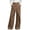 Coffee, variant on Womens Casual Linen Wrap Pants Thai Fisherman Yoga Beach Hippie Lightweight Gauze Loose Pant Summer Business Casual Trousers,Gray 2XL
