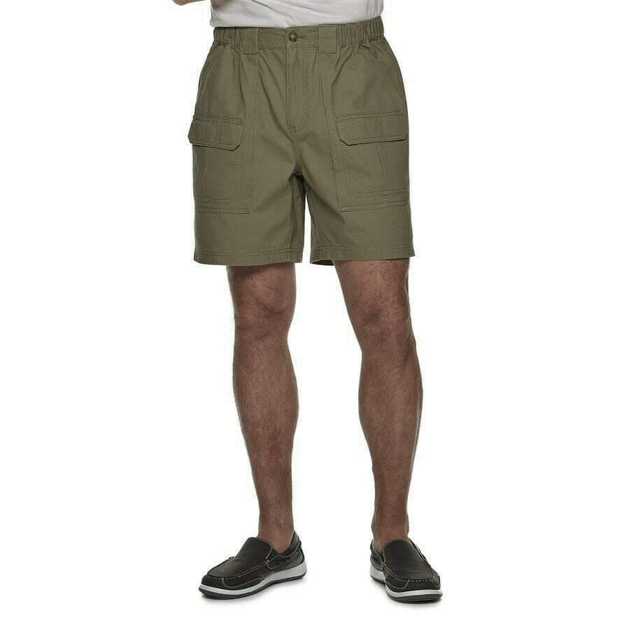 croft and barrow elastic waist cargo pants