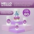 thumbnail image 4 of Vital Flora Women 55+ Daily Probiotic 60 Billion CFU, 60 Diverse Strains, 60 Capsules, 4 of 6