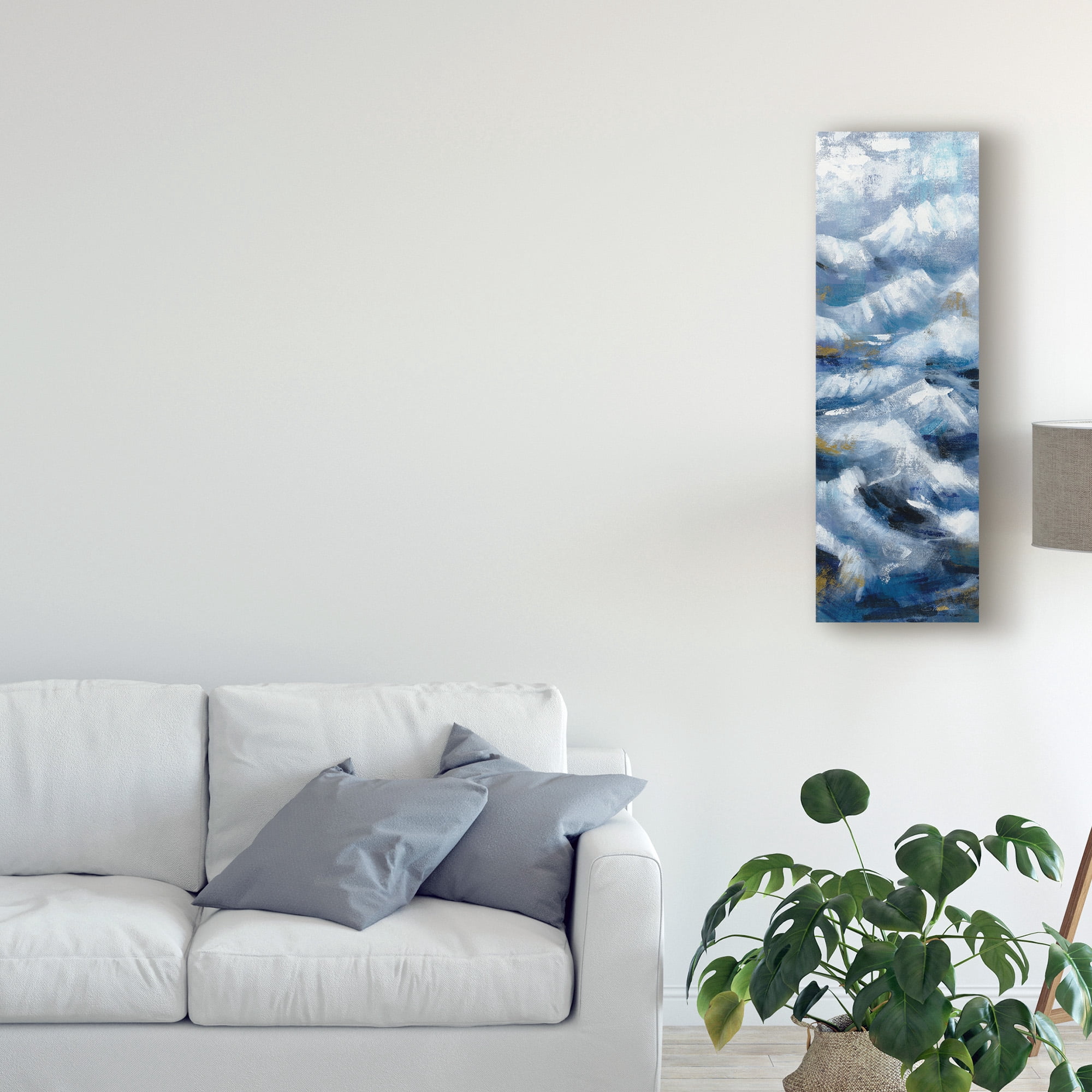 Trademark Fine Art 'Above the Mountains II' Canvas Art by Silvia Vassileva