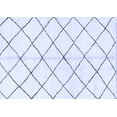 thumbnail image 1 of Ahgly Company Indoor Rectangle Solid Blue Modern Area Rugs, 4' x 6', 1 of 4