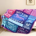 thumbnail image 3 of Happy Birthday Blanket Birthday Gifts for Women - Happy Birthday to You 50" X 60" Soft Throw Blanket - Happy Birthday Gifts for Woman Girl Birthday Gift Ideas, 3 of 5
