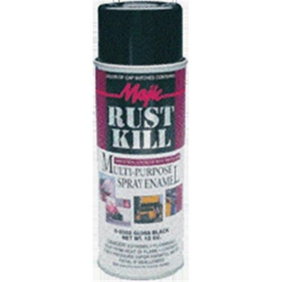 Majic Paints 8-2016-8 12 oz. Matte White Rust kill Enamel Spray