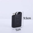 thumbnail image 2 of Tignapoo Compact Stainless Steel Flask for Outdoor Adventures, 5oz (146ml) Capacity, Durable & Rustproof, Ideal for Whiskey, Wine, or Alcohol, Perfect Gift for Camping, Fishing, or Parties, Black, 2 of 6