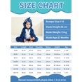 thumbnail image 7 of HAHASHOW Unisex Infant Toddler Animal Flannel Hooded Romper Jumpsuit, Fall Winter Warm Soft One-Piece Onesie, Machine Washable, 0-3T, 7 of 7