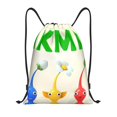 thumbnail image 1 of Zufioo Sac de Sport Imprimé Pikmin Sac de Gym à Ficelle Lavable en Machine Sac à Dos à Ficelle Robuste pour Hommes Femmes-Petit, 1 of 6