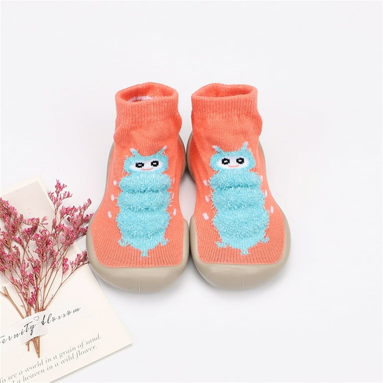BTJX Toddler Baby Caterpillar Non slip First Walkers Baby Elastic