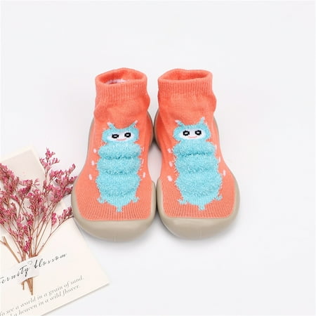 

Hunpta Toddler Shoes Infant Toddler Baby Caterpillar Non-slip First Walkers Baby Elastic Socks Shoes