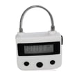 thumbnail image 1 of Metal Timer Lock Usb Lcd Display Metal Electronic Rechargeable Timer Multi-function Padlock White, 1 of 5