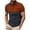 White, variant on Fashion Shirt for Men,Western Aztec Shirts for Men Short Sleeve T-Shirts Ethnic Print Golf Summer Casual Vintage Blouse Tops