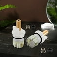 thumbnail image 3 of ARCADORA RP25513 Faucet Stem Kit for Two Handle Faucets Brass Rubber Repair Leaks Easy Install Bathroom Kitchen, 3 of 4
