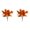 Orange-2Pcs, variant on Fall Harvest Pumpkin Centerpiece, Realistic Velvety Foam Pumpkin Arrangement, Rustic Farmhouse Table Decor for Halloween Thanksgiving Dining Room Mantel Holiday Display, 13.78"
