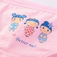 thumbnail image 5 of LYMAYTER 2-12 Years Girls Soft Underwear for Kids Cartoon Print Panties Boxer Jock Toddler Four Seasons Briefs Boxer 5 Pcs, 5 of 10