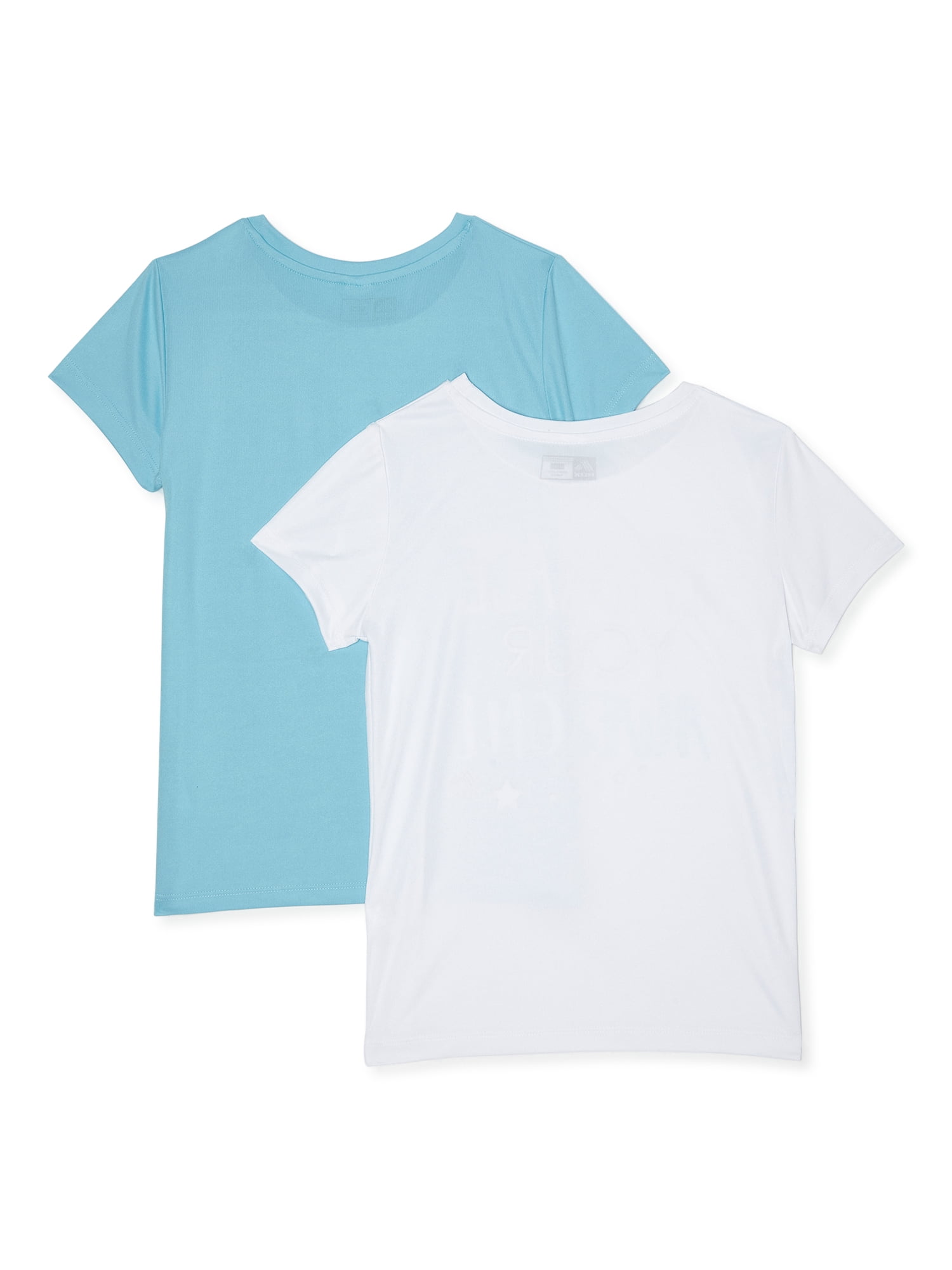 RBX Girls Graphic Active T-Shirt, 2-Pack, Sizes 4-16
