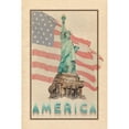 thumbnail image 3 of Murdock, Ramona 17x24 Black Modern Framed Museum Art Print Titled - Travel America, 3 of 5