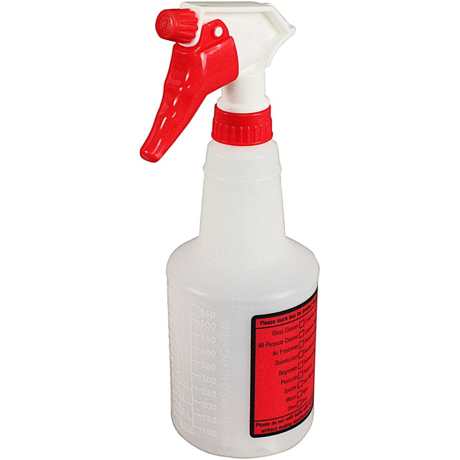 Spray Alert Sprayer - Leak Proof - 11" Height - 4.5" Width - 32 / Carton - Black