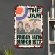thumbnail image 3 of Placa Metal Vintage The Jam Pintura Hierro Rectangular Arte La Pared 30x40cm, 3 of 9
