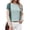 Green, variant on Long Sleeve Shirts for Women Color Block Trendy Clothes Textured Crew Neck Dressy Blouses Fall Casual Tops