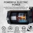 thumbnail image 3 of Bingirl 1 Steel Vehicle Winch Without SC9500 Electric Synthetic Rope Winch 10000lbs 30hp Synthetic Rope 85 Feet 7 20 Inch, 3 of 5