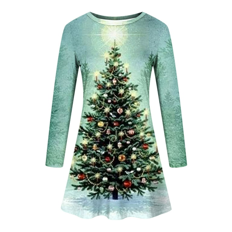 Sweater Dress Amazon Christmas Sweater Amazon Holiday Dresses 2022 OLIVIA  MAY BELL