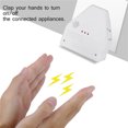 thumbnail image 4 of Clap Switch Sound Activated Switch Hand Clap Switch Swicth For Appliance Automatic Switch US Clap On Clap Off Sound Activated On/Off Switch By Hand Clap W/ 2 Outlets For Home, 4 of 7
