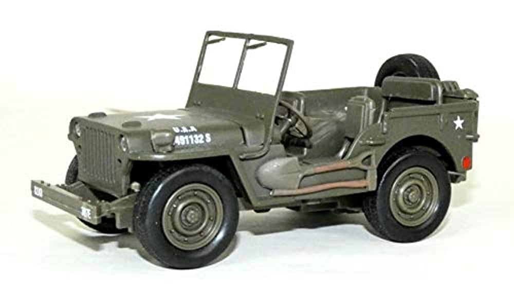 New Ray NMMM 1941 Military Jeep Willys & Chevy Flatbed SS61050A w/COA NIB