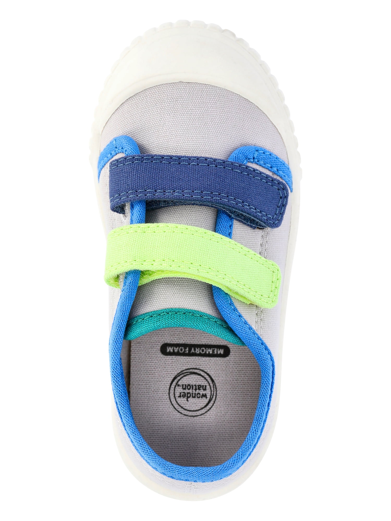 Wonder Nation Baby Boys Bump Strap Sneakers
