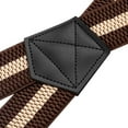 thumbnail image 3 of Buyless Fashion Bretelles Robustes, Lot de 2 pour Hommes - Sangles Ajustables de 48 Pouces 1 1/2 Pouces - Dos en X avec Crochets Robustes, 3 of 7