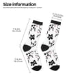 thumbnail image 5 of Junzan Cute Cow And Milk Stains Mens Funny Socks For Men Women Colorful Fun Novelty Crew Patterned Socks, 5 of 9