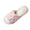 Pink, variant on Womens Slides Pink Checkered Plaid Fuzzy Slippers Open Toe House Shoes Soft Fluffy Plush Slip-On Indoor Outdoor Anti-Slip Sole Spa Bedroom Loungewear Cute Aesthetic Gift