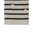 thumbnail image 6 of Wonder Nation Toddler Girls' Long Sleeve Stripe Daisy Sweater, Sizes 12M-3T, 6 of 6
