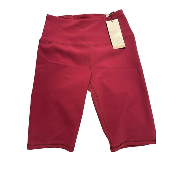 CALIA Women’s Calia Essential High Rise Rib Bike Shorts XS Rhododendron