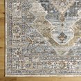 thumbnail image 6 of Livabliss Area Rugs for Living Room, 5x7 Beckham Traditional Charcoal Rug, Bedroom Dining Room Home Decor Stain Resistant Carpet (5' x 7'5"), 6 of 6