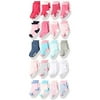 Little Me Infant Socks & Baby Girl Socks, 20 Pairs, 0-12/12-24 Months, Assorted