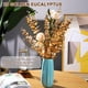 thumbnail image 3 of 20 piezas de tallo de eucalipto, tallo de hoja de eucalipto Artificial, adorno floral para oficina en casa, decoración de boda, 3 of 5