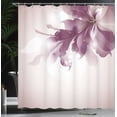 thumbnail image 3 of Ambesonne Abstract Shower Curtain, Gradient Toned Flowers Art, 69"Wx70"L, Mauve Taupe, 3 of 4