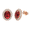 D, variant on Rose Gold Huggie Hoop Earrings for Women Low-key luxury Hypoallergenic Statement Shape Wedding Earring