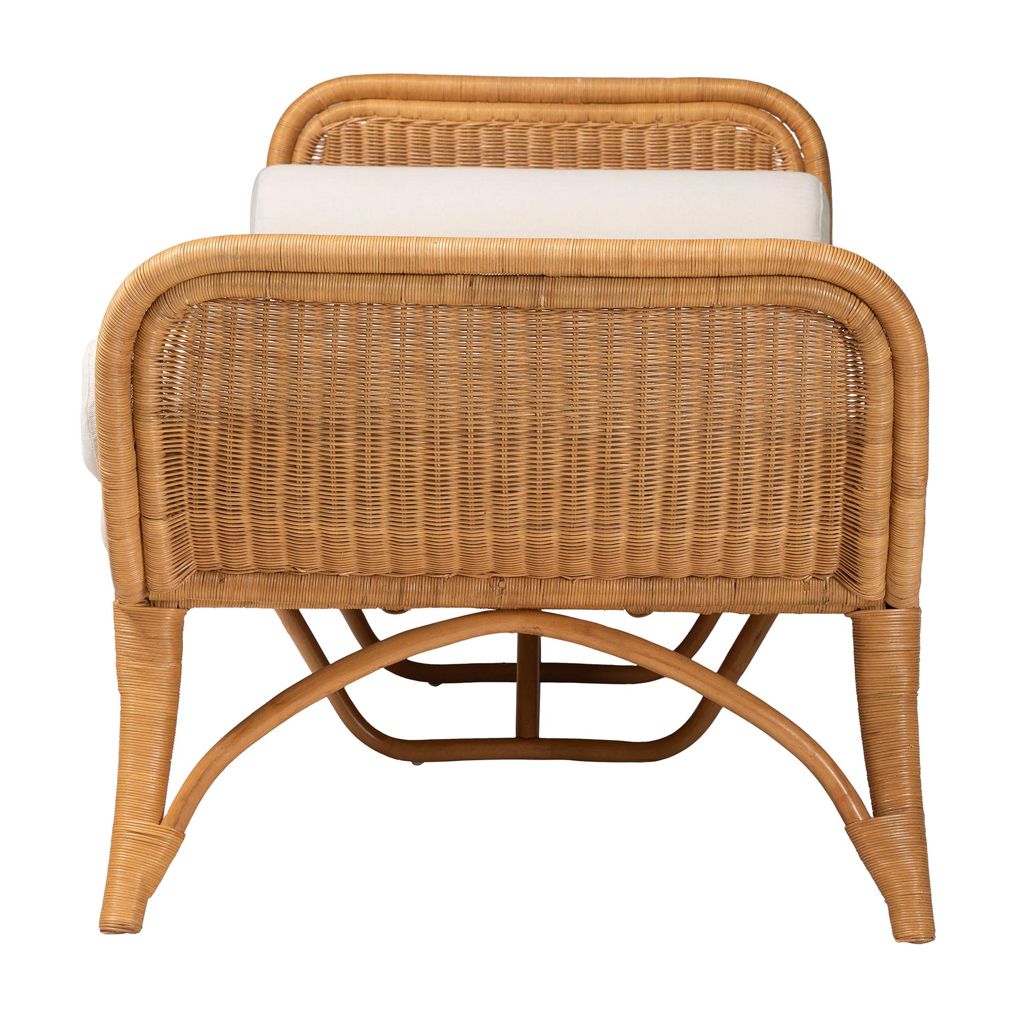 bali & pari Veve Boho Daybed, Light Honey