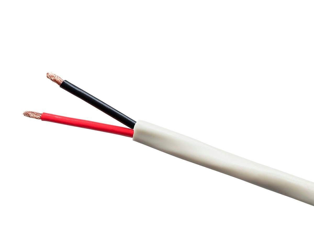 Monoprice Speaker Wire, Burial Rated, 4-Conductor, 16AWG, 250ft, Gray