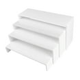 flameer 4 Pieces Acrylic Display Riser Jewelry Display Shelf Riser for ...