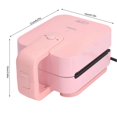 thumbnail image 4 of 650W Pink Mini Sandwich Toaster, Portable Waffle Maker, Electric Panini Maker for Dorms and Apartments, 4 of 4