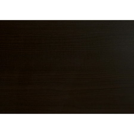 Retro Inspired Nightstand With Drawer - Finish Accent Table For Living Room Contemporary Side Bedroom Brown Laminate And Gold Metal Legs