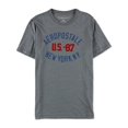 thumbnail image 1 of Aeropostale Mens US-87 NYC Camiseta gráfica, gris, grande Aeropostale Camiseta gráfica, 1 of 2