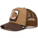 thumbnail image 3 of ZHAOCHENG Utförsäljning Djur Gorra de béisbol Solskydd Mesh Broderad Trucker Hat Silver fox Negro, 3 of 5