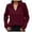 Wine, variant on Hauaitttt Womens Fashion Casual Long Sleeve Stand Neck Sweatshirts Pullover Top Half Zip Pullover Women Fitted Pullover Sweater Women Comfy Striped Print Long Sleeve Sweatshirt Athletic Jacket Casual