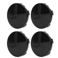 thumbnail image 1 of 4PCS 60mm Wheel Center Caps Rim Hub Covers with Elastic Steel Ring Clip & Gloss Spray for Car Tyre Protection ABS Metal, 1 of 7