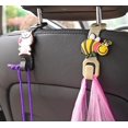 thumbnail image 5 of 4pcsBees Lindo Gancho de Almacenamiento para Coche Creativo Multifunción Gancho para Asiento Trasero de Coche, 5 of 5