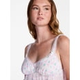 thumbnail image 4 of No Boundaries Woven Cami Top and Shorts Sleep Set, 2-Piece, Women's XS-XXL, 4 of 5
