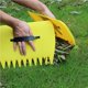 thumbnail image 2 of Yuarrent Leaf Grabber Rake Claw Garden Tool Fine Workmanship Household Compact Home Saving Space Accessories Size Supplies Jardín y Patio amarillo, 2 of 6